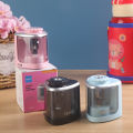Electric Auto Pencil Sharpener Safe Student Helical Steel Blade Sharpener for Artists Kids Adults Colored Pencils.