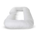 SLEEP TIME Pregnancy Pillow with Zipper Cover- 57"x30". 