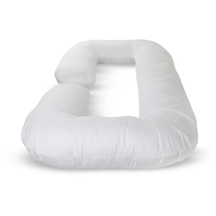 SLEEP TIME Pregnancy Pillow with Zipper Cover- 57"x30"