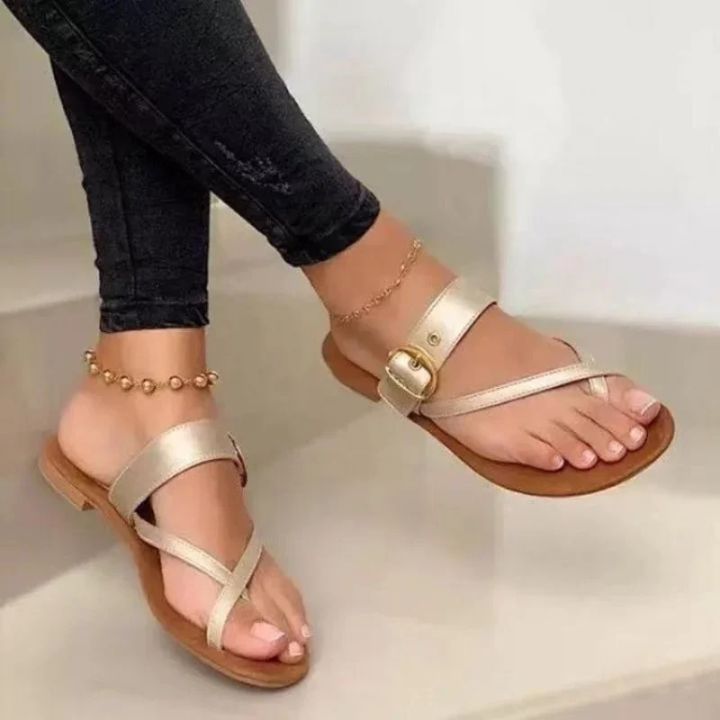Women%20Slippers%20Clip%20Toe%20Flat%20Sandals%20Summer%20T%20Tied%20Ladies%20Shoes%20Beach%20Casual%20Woman%20Flip%20Flops%20Fashion%20Female%20PU%20Leather%20Footwear%20-%20Image%206