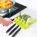 Plastic Spatula Holder, Kitchen Organizer for Fork, Spoon, Spoon Storage Shelf, Pot Holder spoon spetula rester. 