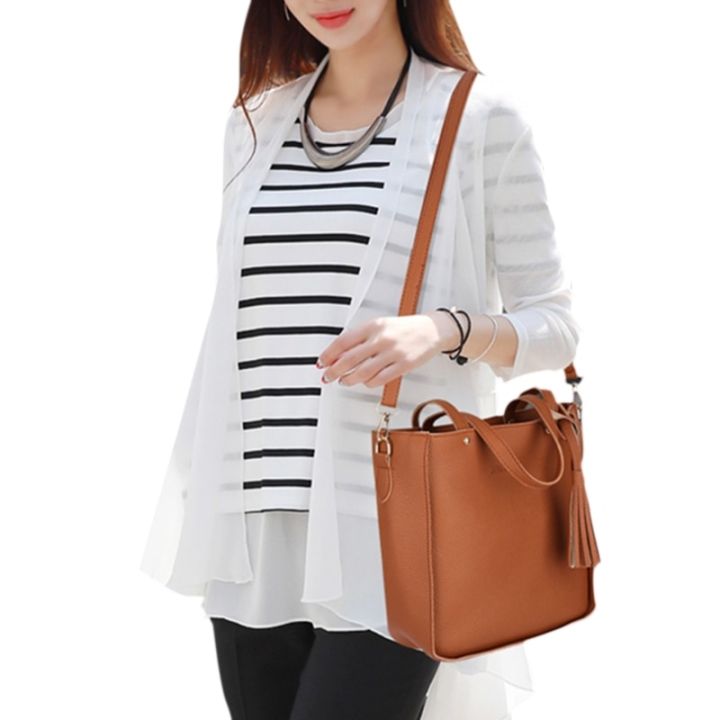 4pcs%20Women%20Lady%20Fashion%20Handbag%20Shoulder%20Bags%20Tote%20Purse%20Messenger%20Satchel%20Set%20Bag%20Crossbody%20Card%20Case%20Holder%20Wallet%20for%20Girls%20-%20Image%202