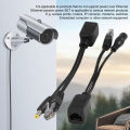 POE Converter Power Cord RJ-45 Network Interface Adapter Cable DC 12v Usb Power Splitter Internet Connection Cable For Ip Camera Demoo.