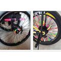 108Pcs Bicycle Round Decorative Colored Beads Spokes Decorations Plastic Cilp Spoke Beads , bike decorations. 