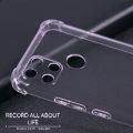 For Realme c21y phone case Realme c25 C15/C12 four-corner anti-drop 1.5mm shockproof case transparent mobile phone case.
