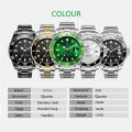 Tevise Quartz Men's Watch Automatic Date Fashion Luxury Sport Watches Stainless Steel Clock Relogio Masculino 801.
