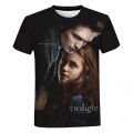 The Twilight Saga 3D print t-shirt Unisex Summer Fashion casual clothes men women Harajuku streetwear short sleeves cool T shirt. 