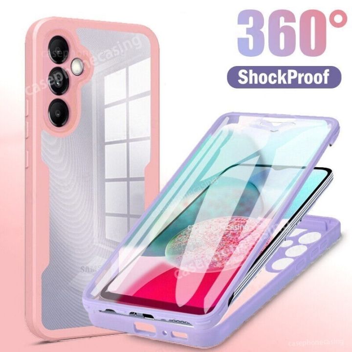 Casing for Samsung Galaxy A15 A 15 SamA15 4G 5G 2023 Phone Case 360 Degree All-Inclusive Protect Shell Double-sided Shockproof Back Cover for Galaxy A 15