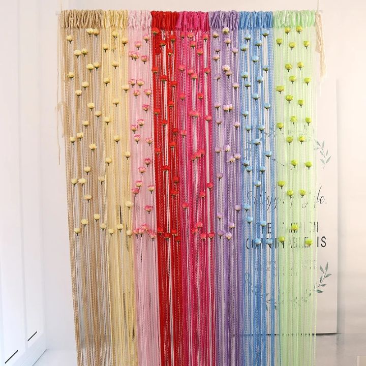 Door%20String%20Curtain%20Rose%20Flower%20Window%20Thread%20Curtain%20Hanging%20Curtain%20Valance%20Divider%20Decorative%20for%20party%20bedroom%20wedding%20-%20Image%202