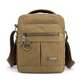 New casual men's canvas shoulder bag men Messenger bags simple lightweight small travel bag crossbody bag.