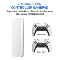 M15 Video Game Stick 4K 64G 20000+ Handheld Video Game Console Wireless Gamepads Controller 20+ Simulators, Fine Workmanship. 