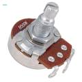 Guitar mini potentiometer pot set A500k B500K 24mm dia tone volume control. 