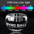 Athesoo Gyro Power Wrist Ball LED Gyroscopic Powerball Grip Magnetic Centrifugal Autostart Self-starting Range Arm Hand Strengthener Muscle Force Trainer Fitness Equipment Badminton Tennis Training Exercise Tool Pergelangan tangan. 