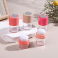 Mini Empty Refillable Loose Powder Box With Powder Puff Diy Cosmetic Powder Case Blusher Finishing Powder Jar Container. 