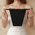 Single/double Layer Lace Privacy Cleavage Cover Mock Camisole Invisible Bra Anti Peep Wrapped Chest Overlay Modesty Panel. 