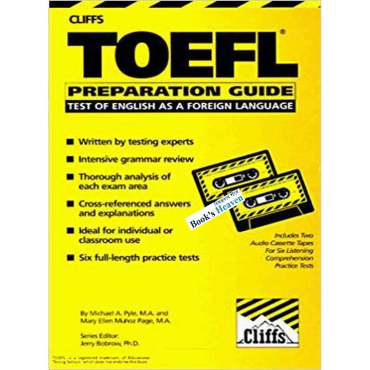 Cliffs TOEFL Preparation Guide