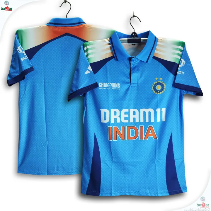 India%20Champions%20Trophy%20Premium%20Jersey%20For%20Man%20-%20Half%20Sleeve%20Collar%20Polo%20T%20Shirt%20-%20India%20Cricket%20Jersey%202026/27%20-%20Image%204