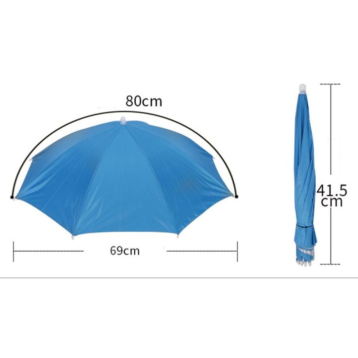 Portable%20Umbrella%20Hat%20Head%20Wearing%20Sunshade%20Rain%20Gear%20Outdoor%20Folding%20Umbrella%20Fishing%20Camping%20Beach%20Head%20Hats%20Windproof%20New%20-%20Image%206