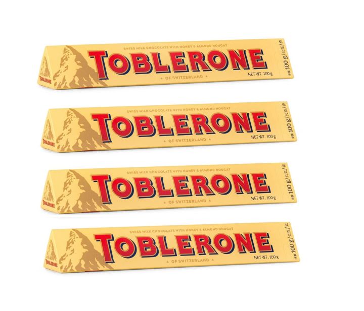 Toblerone Milk Chocolate 4 Pcs Set Pack