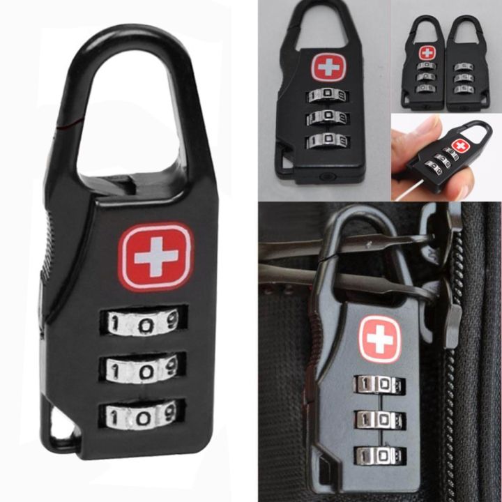 Suitcase Portable Alloy Lock Mini Lock Combination Code Luggage Lock ...