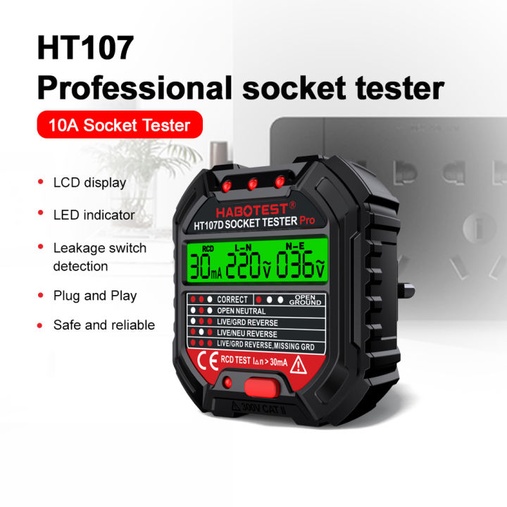 HABOTEST%20HT107D%20GFCI%20Socket%20Tester%20Electric%20Leakage%20Finder%20With%20Voltage%20Display%2048V-250V%20Outlet%20Tester%20Automatic%20Electric%20Circuit%20Polarity%20Voltage%20Detector%20Breaker%20Finder%20-%20Image%206