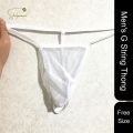 3 Pieces Mens Low Rise Briefs Thongs Underpants Lingerie From  Shilpiana  / Stylish & Fashionable Seductive T-Back Panties For Mens (Red, Black, White, Purple, Pink, Printed - Free Size). 