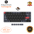 Keychron K3 Pro 75% QMK/VIA Low Profile Wireless Custom Mechanical Keyboard. 