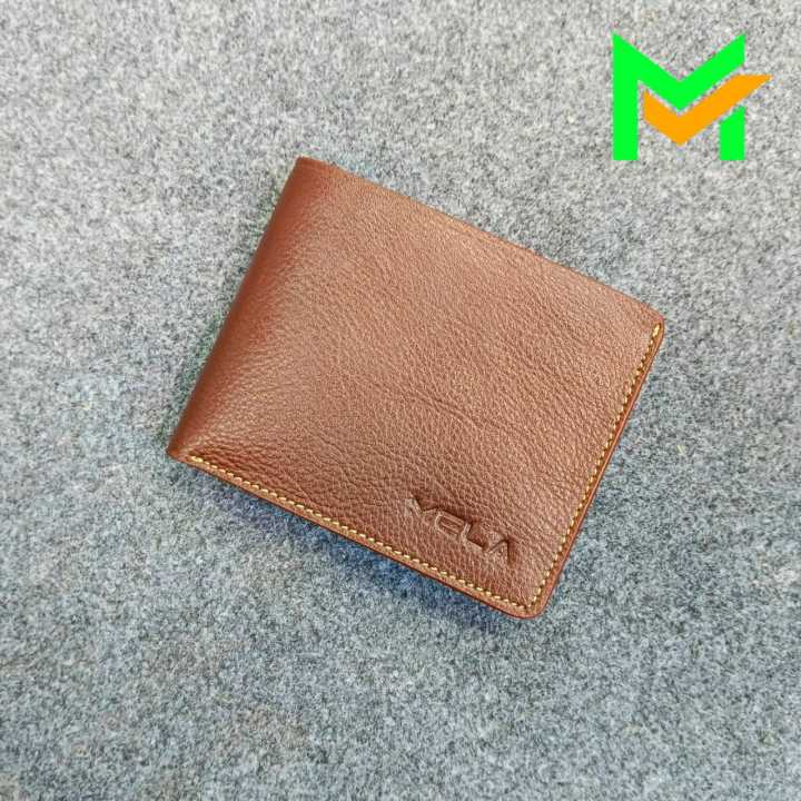 Fashionable Ultra Slim Single Part Leather Wallet for Men