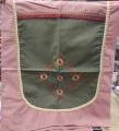 6 pcs set Chair Back Cover - Multicolor. 