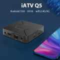 FT Link Q5 Mini Android Smart TV Box 2.4G/5G WIFI Voice Remote Bluetooth 5.0 2G 8G Android 10.0 TVBOX. 