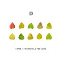 RHS Online 50PCS Fallen Leaves Series Washi Tape Irregular Stickers INS Album Diary Journal Decorative Scrapbooking Masking Tapes Sticker.