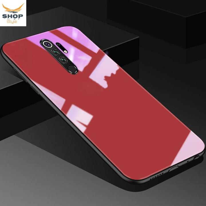 For Xiaomi Redmi 9 / Xiaomi Redmi 9 Prime Back Cover Glass Case