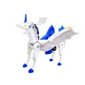 2 in 1 Transformation Car One Step Model Deformed Unicorn Model Cartoon Action Figure Vehicle Transforming Toy Boy Kid Gift. 