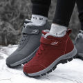 2023 Waterproof Boots Men's Women Slip On Winter Shoes For Men Ankle Boots Winter Boots Male Snow Botines Hiking Boots Feminina BunnyGarden. 