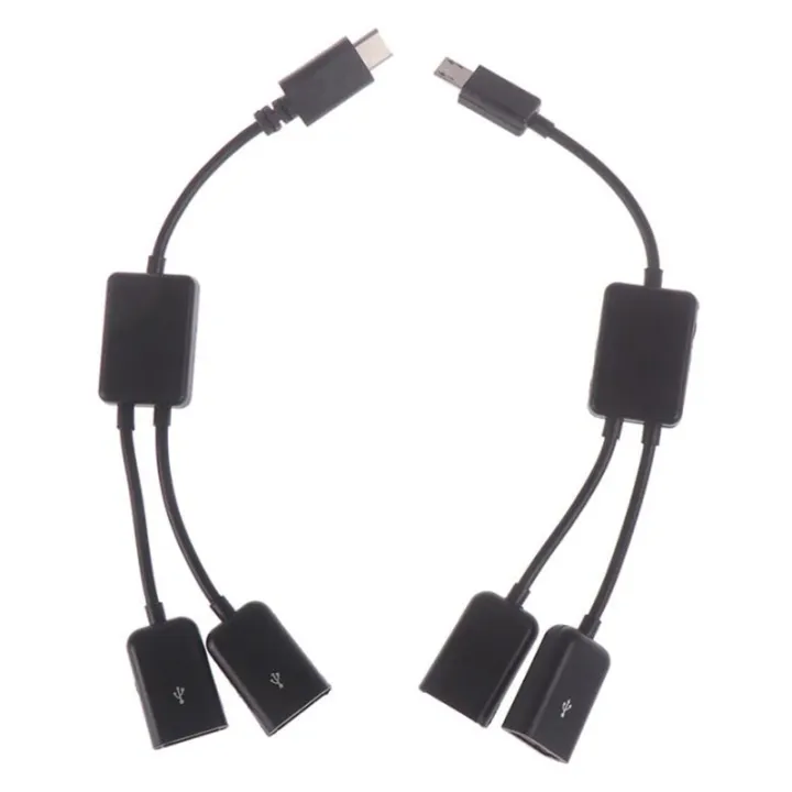 Micro%20USB/Type%20C%20to%202%20OTG%20Dual%20Port%20HUB%20Cable%20Y%20Splitter%20for%20tablet%20PC%20Android%20Adapter%20Converter%20Jessica%20-%20Image%204