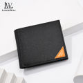LouisWill Wallet Men's Foldable Wallet PU Horizontal Wallet Large Capacity Wallet Business Wallets Co-in Purse Wallet Multi-Card Position Wallets ID Credit Cards Holders with Independent Driver's License Pocket. 