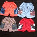 Half pant for baby boy 4 pieces combo Multicolour. 