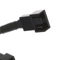 PC Adapter Fan 4pin PWM extender cable 4pin to 3 Ways Y Splitter Cable - 268716108.