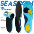 Orthopedic Arch Support Gel Insoles Pain Relief Health Shoe Pad Run Sport Shoes Insert Cushion 1Pair.