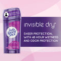 Lady Speed ​​Stick Invisible Dry Shower Fresh Antiperspirant Deodorant,65g. 