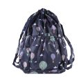 Fashion Vintage Drawstring Backpacks Women Large Capacity Flower Ethnic Style Waterproof Nylon Rucksack Shoulders Backpacks.