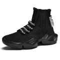 Plus Size Hightop High-soled Men Sport Shoes Socks Sneakers Men's Sports Shoes Spring Men Running Shoes New Men Training B-525 Wearhouse.