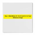 MILK WHITE 4mm Acrylic Sheet 4mm Milk White Plastic Sheet 4mm Thick Acrylic Sheet Cutting Size 300x300mm Or 12×12 Inch Or 1×1 Feet 4mm White Acrylic Plexiglass 12 Inch Acrylic Sheet White Perspex Acrylic Sheet.