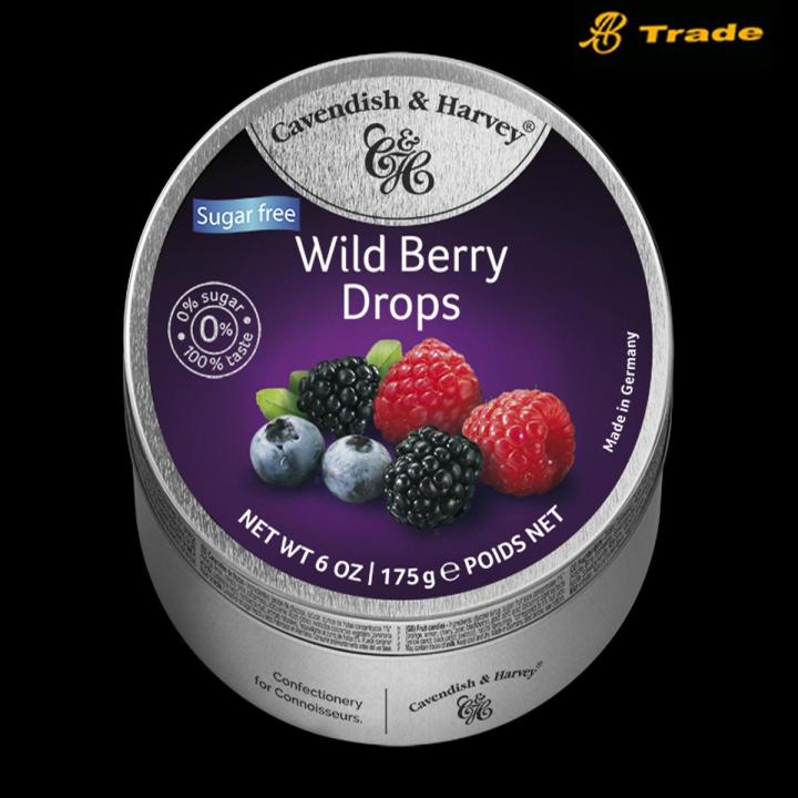 Cavendish and Harvey Sugar Free Wild Berry Drops, 175gm | Daraz.com.bd