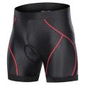 Men Bike Padded Shorts with Anti-Slip Leg Grips Cycling 3D Padded Underwear Bicycle Padding Riding Shorts Biking Underwear Shorts.