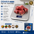 Kitchen Scale Stainless Steel Digital 10kg High Precision Food Weighing Machine. 