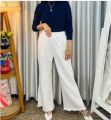 Denim Plazzo pant for Woman.
