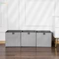 Nonwovens Storage Bins, Nursery Toy Storage Basket, Wardrobe Clothes Organizer Storage Bin, 11.81'' Large Cabinet Bookcase Boxes for Home Bedroom. 