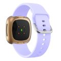 Watch Strap For Fitbit Versa 3 Silicone Watch Band(White). 