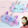 Sleep Mask Eye Mask Cute Plush Eye Cover Kids Sleeping Mask Cartoon Travel Rest Eye Shade Band Eye Patch Blindfold Sleep Aid Eyepatch. 